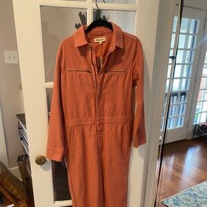 Madewell NWT Women’s Coverall Jumpsuit Dusty Rose Pink size XS